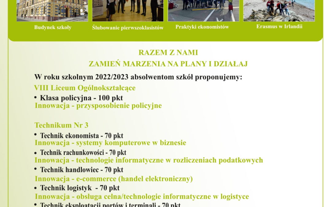 Informator na rok szkolny 2022/23